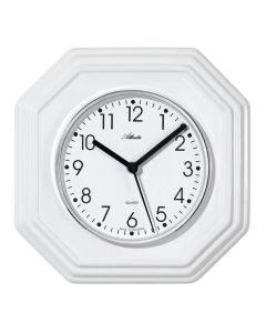 Atlanta Küchenuhr weiß 6010