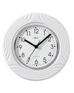 Atlanta Küchenuhr weiß 6020