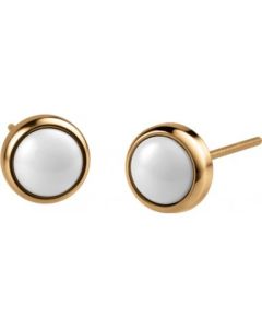 BERING Keramik Ohrstecker goldfarben 701-25-05