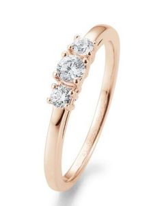 Brillantring Rotgold 41-05668R