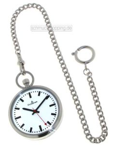 Dugena Taschenuhr im Bahnhofsdesign