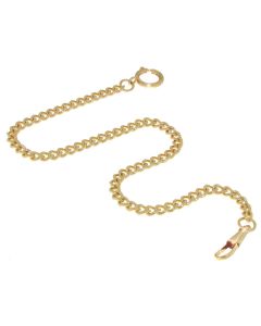 Taschenuhr Kette vergoldet
