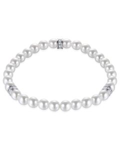 Armband mit Perlen 925/- Silber GISSER_B1011