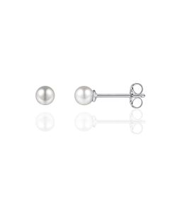 Ohrstecker 925/-Silber Perle GISSER_E1025-4