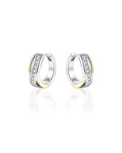 Klappcreolen 925/-Silber vergoldet GISSER_KC1012Y