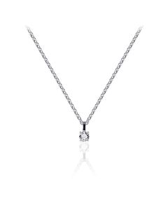 Halskette 925 Silber mit Zirkonia N1060-3