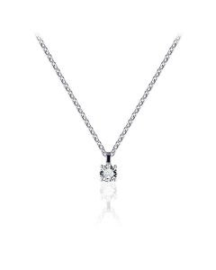 Halskette 925 Silber mit Zirkonia N1060-4