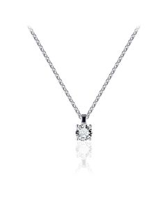 Halskette 925 Silber mit Zirkonia N1060-5