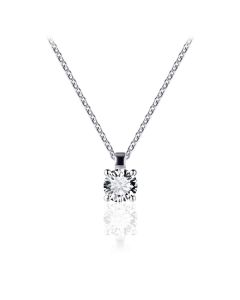 Halskette 925 Silber mit Zirkonia N1060-7