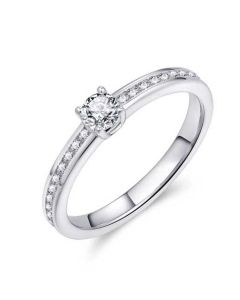 Ring Silber Zirkonia GISSER R435
