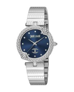 JUST CAVALLI Damenuhr NOBILE mit Armkettchen im Set JC1L197M0055