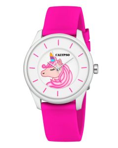 Calypso Kinderuhr K5733/D Einhorn pink