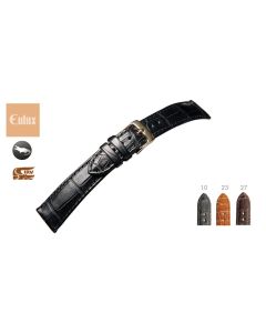 Eulit Echtleder Uhrenband Alligator Classic