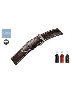 Eulit Echtleder Uhrenband Guinea Chrono