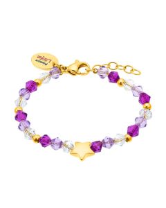 Prinzessin Lillifee Edelstahlarmband vergoldet 2035302