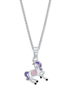 Prinzessin Lillifee Silberkette mit Einhornanhänger Rosa 2013150