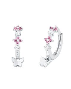 Prinzessin Lillifee Silber Creolen Schmetterling 2027893
