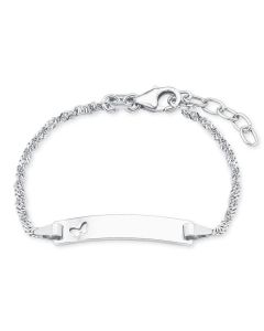 Prinzessin Lillifee Ident Armband Silber 2034220
