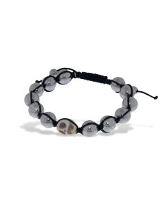 Lotus Style Armband Textil Edelstahl LS3019-2-2