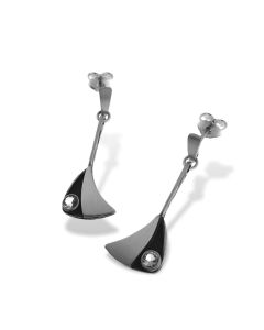 Finnlandschmuck Nordform Ohrstecker Bergkristall N-14-193