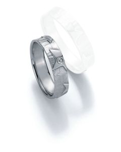 Collection Ruesch Signs of Love Ring Silber Sterne