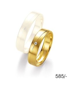 Collection Ruesch Honeymoon Light Gold Trauring 585/-