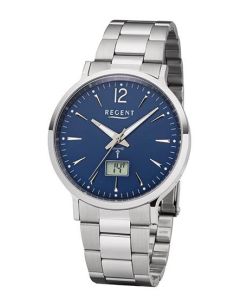 Regent Herren Funkuhr Edelstahl FR247