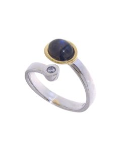 Yvette Ries Silber Ring mit Labradorit 4970-42285-0X