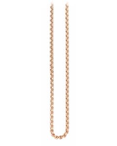 Traumfänger Kette Edelstahl IP rosé SC062R 50 cm