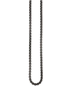 Traumfänger Kette Edelstahl schwarz SC063B60 60cm