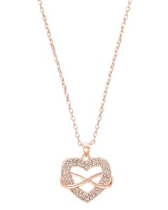 S.Oliver Silber Kette Herz Infinity 2032824