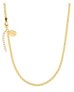S.Oliver Silber Kette vergoldet 42 cm 2032898