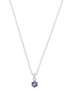 S.Oliver Silber Kette Blume 2034171