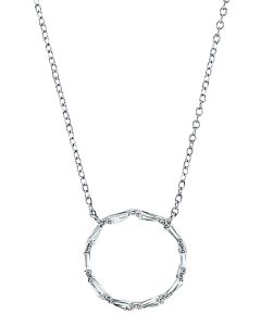 S.Oliver Silber Kette mit rundem Anhänger 2034248