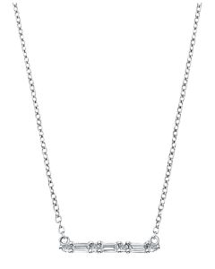 S.Oliver Silber Kette mit Zirkonia 2034253