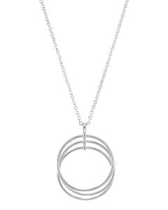 S.Oliver Silber Kette mit Ringanhänger 2034351