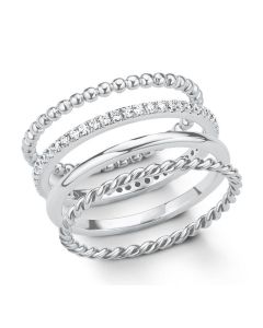 S.Oliver Ring Silber SOJ-0142-R-XX
