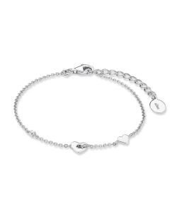S.Oliver Silber Armband Herz 2017226