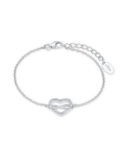 S.Oliver Silber Armband Herz Infinity 2020972 SOJ-0289-B-20
