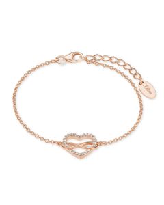 S.Oliver Silber Armband Herz Infinity 2020990 SOJ-0290-B-20