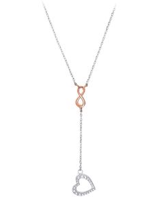 S.Oliver Silber Kette Infinity 2032563