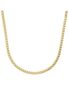 S.Oliver Kette Edelstahl IP Gold SOJ-0013-N-50