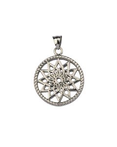Traumfänger Mandala Anhänger small Edelstahl
