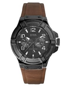 Guess Herrenuhr Multifunktion Rigor W0040G8