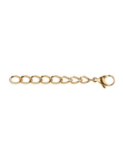 Verlängerung für Armband oder Kette Edelstahl vergoldet 8801-88-5600
