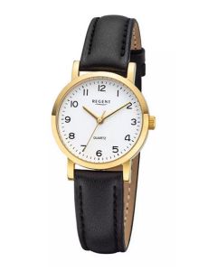 Regent Damen Armbanduhr goldfarben F-937