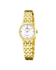 Festina Damenuhr Edelstahl vergoldet MADEMOISELLE F20748_1