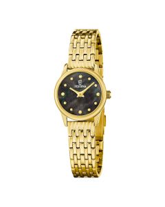 Festina Damenuhr Edelstahl vergoldet MADEMOISELLE F20750_6