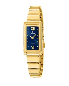 Festina Damenuhr Edelstahl vergoldet Mademoiselle F20768-4