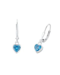 Prinzessin Lillifee Ohrhänger Herz blau 2036431